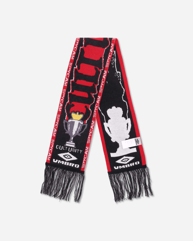 Umbro Cult Unity Scarf (Black Red)