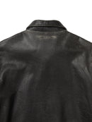 Thisisneverthat Flight Leather Jacket (Black)