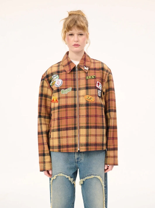 Carne Bollente AW25 Kiss My Patch Outerwear