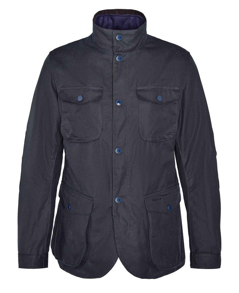 Barbour Ogston Wax Jacket Aw25 Wax Cot Outw (Navy)