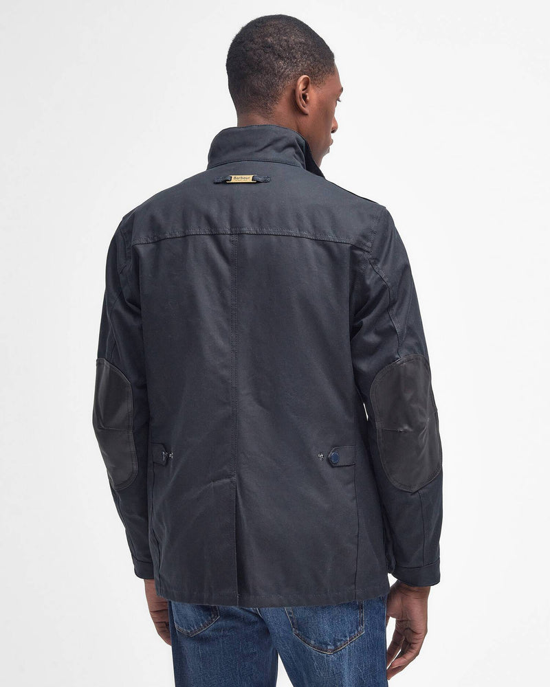 Barbour Ogston Wax Jacket Aw25 Wax Cot Outw (Navy)