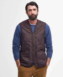 Barbour Polarquilt Waistcoat Zip Liner Aw25 Liners (Dark Brown)