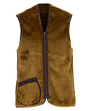 Barbour Warm Pile Waistcoat Zip Aw25 Liners (Brown)