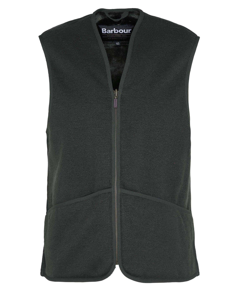 Barbour Warm Pile Waistcoat Zip Aw25 Liners (Sage)
