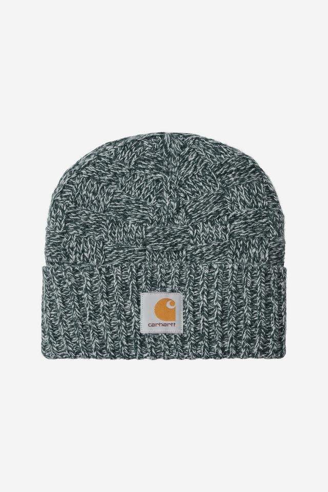 Carhartt WIP Kyloe Beanie Wool/Nylon/Acrylic, 5 gauge (Deep Lagoon Heather)