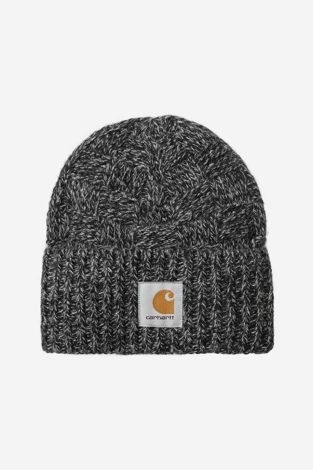 Carhartt WIP Kyloe Beanie Wool/Nylon/Acrylic, 5 gauge (Black Heather)