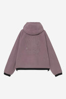 Carhartt WIP W' Hooded Helix Fleece Jacket Polyester Fleece, 250 g/m² (Phlox / Porphyry)