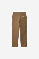 Carhartt WIP Single Knee Pant Organic Cotton Dearborn Canvas, 12 oz (Hamilton Brown stone canvas)