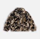 Patta Faux Fur Patchwork Jacket