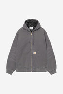 Carhartt WIP OG Active Jacket 100% Organic Cotton 'Dearborn' Canvas, 12 oz (Graphite stone canvas)