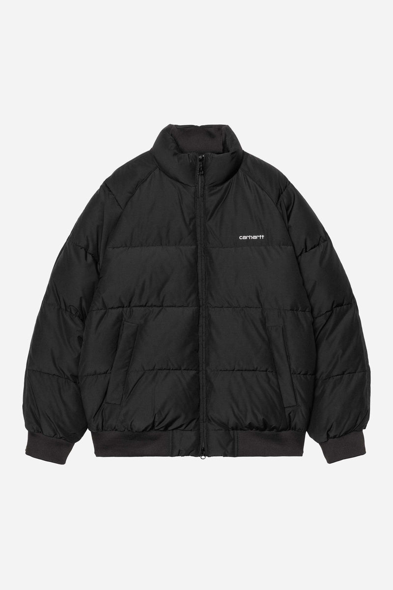 Carhartt WIP Nebraska Jacket Polyester/Cotton, 3.3 oz (Black / White)