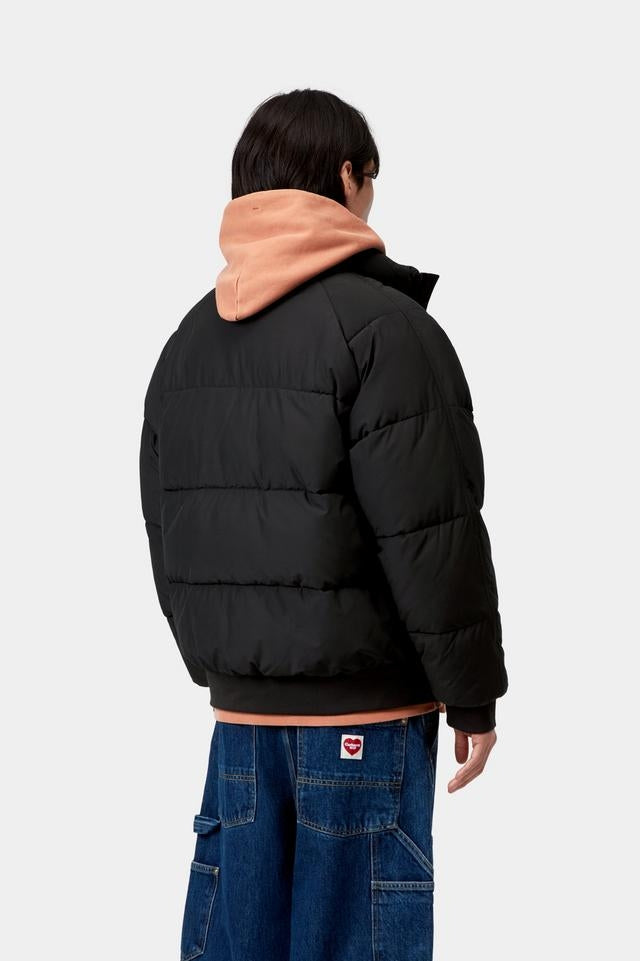 Carhartt WIP Nebraska Jacket Polyester/Cotton, 3.3 oz (Black / White)