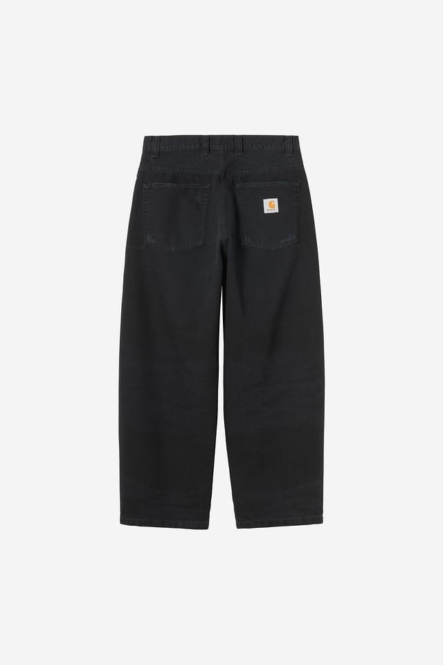 Carhartt WIP Brandon Pant Organic Cotton Dearborn Canvas, 12 oz (Black grind wash)