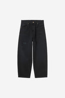 Carhartt WIP Brandon Pant Organic Cotton Dearborn Canvas, 12 oz (Black grind wash)