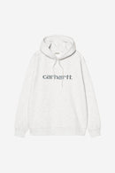 Carhartt WIP W' Hooded Carhartt Cotton/Polyester Sweat, 340 g/m² (Ash Heather /  Citadel)
