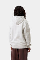 Carhartt WIP W' Hooded Carhartt Cotton/Polyester Sweat, 340 g/m² (Ash Heather /  Citadel)