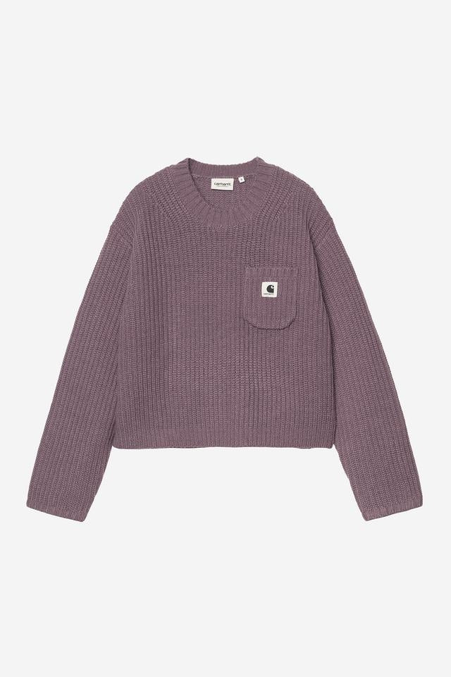 Carhatt WIP W' Mira Sweater Acrylic/Wool/Nylon Knit, 3 gauge (Phlox)