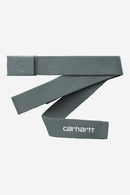 Carhartt WIP C-Logo Belt Tonal Polyester Canvas (Velvet Green / White)