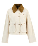 Barbour Cropped Beadnell Casual Jacket Ss26 Casual Outerwear (Light Pearl/Dress/Beige)