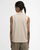 Barbour Bowford Sleeveless Polo Top Ss26 Midlayers (Light Sand)