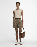 Barbour Bowford Sleeveless Polo Top Ss26 Midlayers (Light Sand)
