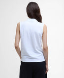Barbour Bowford Sleeveless Polo Top Ss26 Midlayers (White)