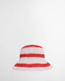 Barbour Esther Crochet Hat Ss26 Hats (Poppy Red Mix)
