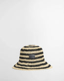 Barbour Annie Crochet Hat Ss26 Hats (Black/Ecru)
