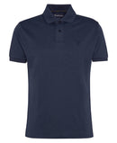 Barbour Hylton Interlock Polo Shirt Ss26 Midlayers (Navy)