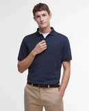 Barbour Hylton Interlock Polo Shirt Ss26 Midlayers (Navy)