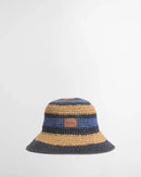 Barbour Josie Crochet Hat Ss26 Hats (Indigo/Tan/Black)