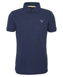 Barbour Lightweight Sports Polo Shirt Ss26 Midlayers (Navy)
