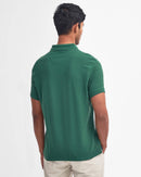 Barbour Lightweight Sports Polo Shirt Ss26 Midlayers (Racing Green)