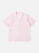 Universal Works Road Shirt Lily Stripe (Pink)