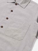 Universal Works S/S Fatigue Shirt Izumi Cotton (Grey)