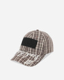 Umbro Check Hazard Cap (Beige Dark Brown)