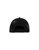 ROA Ryli Embriodered 6 Panel Cap (Washed Black)
