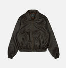 Patta Leather Bomber Jacket (Coffee Bean)