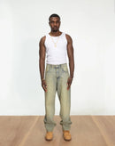 Patta Dirty Whiskers Denim Pants (Sandwashed Light Blue Denim)