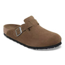 Birkenstock Boston SFB dark tea, Suede Leather - Calz. S
