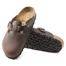 Birkenstock Boston habana, Oiled Leather - Calz. S