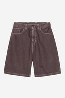 Carhartt WIP Brandon Short Cotton Clark Twill, 10.5 oz (Shale stone dyed)