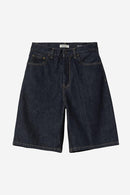 Carhartt WIP W' Brandon Short 100% Cotton 'Smith' Denim, 13.5 oz (Blue rinsed)