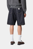 Carhartt WIP W' Brandon Short 100% Cotton 'Smith' Denim, 13.5 oz (Blue rinsed)