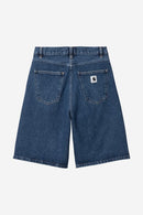 Carhartt WIP W' Brandon Short 100% Cotton 'Smith' Denim, 13.5 oz (Blue stone washed)