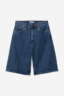 Carhartt WIP W' Brandon Short 100% Cotton 'Smith' Denim, 13.5 oz (Blue stone washed)