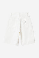 Carhartt WIP W' Brandon Short 100% Cotton 'Smith' Denim, 13.5 oz (White rinsed)