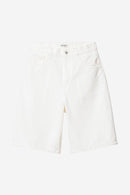 Carhartt WIP W' Brandon Short 100% Cotton 'Smith' Denim, 13.5 oz (White rinsed)