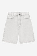 Carhartt WIP W' Brandon Short 100% Cotton 'Smithfield' Color Denim, 13.5 oz (Black chalk wash)