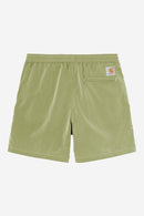 Carhartt WIP Canby Swim Trunks Nylon Taffeta, 2.5 oz (Gentle Green / White)